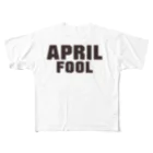 グラフィンの4月1日エイプリルフール用デザイン April fool フルグラフィックTシャツ