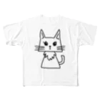 みつまめこshopのにゃんちゃん フルグラフィックTシャツ