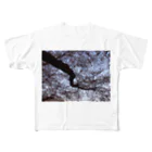 hiroki-naraの桜　サクラ　cherry blossom DATA_P_105 フルグラフィックTシャツ