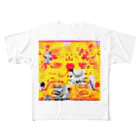 egg Artworks & the cocaine's pixの愛慾の残骸 フルグラフィックTシャツ