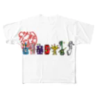 finalliblaryrecordsの野田ドット絵 All-Over Print T-Shirt