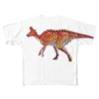 segasworksのランベオサウルス All-Over Print T-Shirt