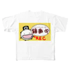 ダイナマイト87ねこ大商会のドライブレコーダー録画中なねこです フルグラフィックTシャツ