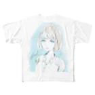 chicodeza by suzuriの可愛い女の子 All-Over Print T-Shirt