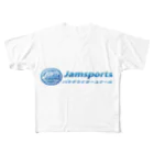 ジャムスポーツ堀のJamsportsパラグライダースクールLOGO フルグラフィックTシャツ