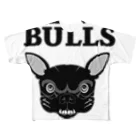 KEITAのFRENCH BULLS (ブリンドル.Ver) フルグラフィックTシャツ