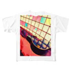 升屋来夢のカラフルとギター All-Over Print T-Shirt