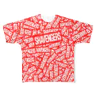 しゃべんじゃーずインダストリーズのランダムロゴ All-Over Print T-Shirt