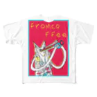 fromcoffeeのfromcoffee Tシャツ Type-M フルグラフィックTシャツ