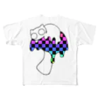 B6_6bitのmushroom All-Over Print T-Shirt