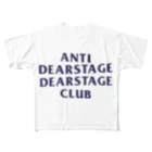 まるびすのANTI DEARSTAGE DEARSTAGE CLUB All-Over Print T-Shirt