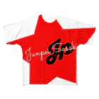 佐々木淳平のグッズショップです。のJP STAR LOGO フルグラフィックTシャツ