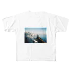Photoshopの空と影 フルグラフィックTシャツ
