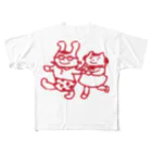 dolce dolce dolceのいっしょさん フルグラフィックTシャツ