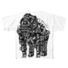 TOMOKUNIのAnimalia Kinky “ Black Gorilla ” フルグラフィックTシャツ