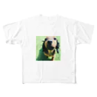金魚と犬グッズのダックスフンド　チビ All-Over Print T-Shirt