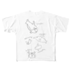 プリズモリイの箱のうみのなかまたち All-Over Print T-Shirt