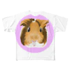 Lichtmuhleのまろんちゃんグッズ フルグラフィックTシャツ