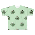madeathの♡チョコミントアイス All-Over Print T-Shirt