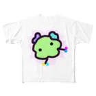 Rigelworksのお気楽フェアリーPon❣️ぷわりん フルグラフィックTシャツ