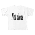 Notalone0705のNot alone フルグラフィックTシャツ