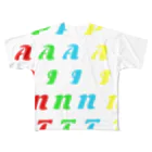 PAINTのペイント フルグラフィックTシャツ