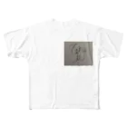 YneeU &i youzのzongou pray G.O.D. All-Over Print T-Shirt