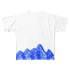 stecchiのどこにでもある山 All-Over Print T-Shirt