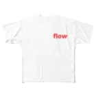 アメリカンベース のflow フルグラフィックTシャツ