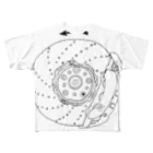 seventy_sevenのrotation All-Over Print T-Shirt