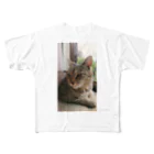 キジトラ猫ミミのキジトラ猫ミミさん フルグラフィックTシャツ