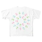 osumo_sanのおすもーさん（Keep Distance Circle ver.） All-Over Print T-Shirt