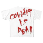 カルトのcovid-19 is dead フルグラフィックTシャツ