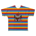 dolce dolce dolceのhigh! high! Cake フルグラフィックTシャツ