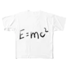 Orcaの物理法則　e=mc2 フルグラフィックTシャツ