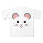 フォーヴァの干支アップ-子-animal up-アニマルアップ- All-Over Print T-Shirt