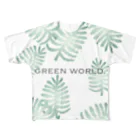 @LIRALUのGreen world② フルグラフィックTシャツ