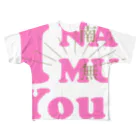あいなむゆー！【 I NAMU You! 】のあいなむゆー！（ピンク） All-Over Print T-Shirt