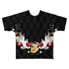 よいこのきんぎょの丹頂とちゅちゅたん All-Over Print T-Shirt