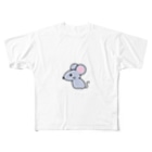 アクセルスタイルの可愛いネズミTシャツ All-Over Print T-Shirt