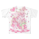 かわいいもののおみせ　いそぎんちゃくのいちごショートケーキの魔法少女 All-Over Print T-Shirt