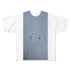 まるあるちのうさうさぬっちー フルグラフィックTシャツ