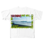 近藤商店湘南支店の鵠沼海岸　Beahシリーズ All-Over Print T-Shirt