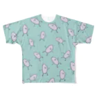 MILK&MASAMUNEのおこめちゃんフィーバーTシャツ All-Over Print T-Shirt