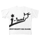 i-landのi-landロゴビックTシャツ フルグラフィックTシャツ