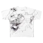 Fille et chatの少女リリ Flying All-Over Print T-Shirt