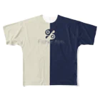 さばぴー - ONLINE SHOPのExperimental T-shirt - sabap All-Over Print T-Shirt