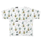 ねこぜや のネココ　サバク All-Over Print T-Shirt