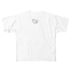_popopoのぬこぬこねこ All-Over Print T-Shirt