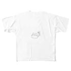 ゆるふわ本舗 こふれちっく。のゆるどろ猫 フルグラフィックTシャツ